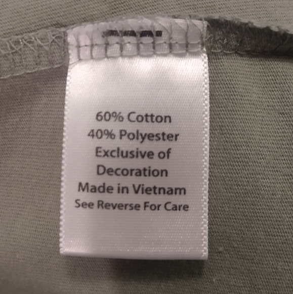 Coral Bay 1X Sage Tunic Style Tee - Picture 4 of 6